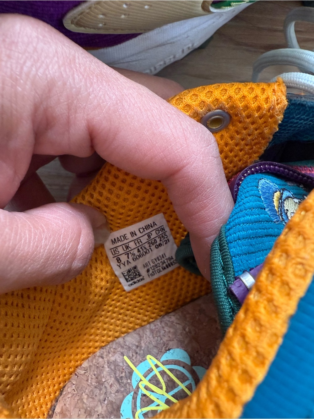 Adidas x Sean Wotherspoon Superturf Adventure "Jiminy Cricket" sneakers - Picture 5 of 5